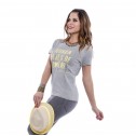 camiseta moda mujer online amarilla y gris Karolina Toledo