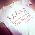Camiseta Rock Princess, tshirt moda mujer